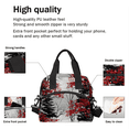 thumbnail image 3 of Herdesigns Japanese Style Insulated Lunch Bag for Women Men Adults Large Reusable Lunch Box Vintage Painting Leakproof Cooler Tote Bags with Adjustable Shoulder Strap, 3 of 4