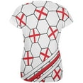 thumbnail image 2 of World Cup England Soccer Ball All Over Womens T Shirt Multi LG, 2 of 2