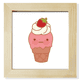 thumbnail image 1 of Marco cuadrado Unbranded Helado de crema de fresa Pantalla de escritorio, 1 of 4