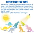thumbnail image 3 of Minifiguras de dinosaurio Toy AugToy, 48 unidades, que brillan en la oscuridad, 3 of 7