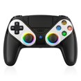 thumbnail image 1 of Dinosoo RGB Wireless Controller for PS5/ 5 PC, Bluetooth Controller with Turbo, Macro, Dynamic Vibration, 6-Axis Motion , 3.5mm Audio , 1000mAh Battery, Speaker - Blue, 1 of 8