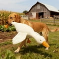 thumbnail image 3 of White Duck Dog Toy, 2026 New Large Realistic Goose Dog Toy, Durable Plush Duck White Toys for Dogs, Dogs Ducks Sleep Pillow Toy for Indoor Dog Chew and Play (90cm/35in), 3 of 6