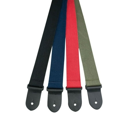 2 Inch Guitar Strap Green - Perri's 2