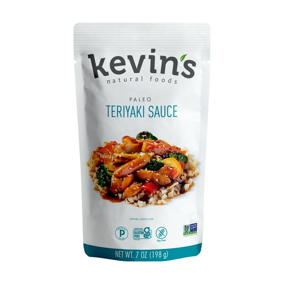 Kevin's Natural Foods, Teriyaki Sauce, Paleo, 7 Ounces