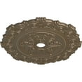 thumbnail image 3 of 33 1/4"OD x 3 5/8"ID x 1"P Scroll Medallion Warm Silver Finished, 3 of 6