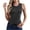 Dark Gray, variant on Patlollav Tank Top for Women Under $10.00, Women's Vest Tops Sleeveless Round Neck Solid Color Tank Top