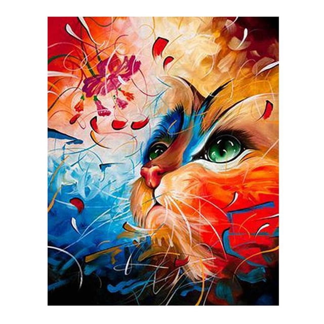 1 de pintura al de de Kits de pintura por números para manualidades de decoración para hogar de de Sunnimix Pintura al óleo DIY sin marco
