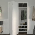 thumbnail image 4 of Richelieu 14015-Bc 48" Long Single Bi-Fold Door Track For Doors Up To 30 Pou - White, 4 of 7