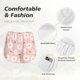 thumbnail image 4 of Balery Daisy And Bee Pantalones cortos deportivos para mujer con forro y dos bolsillos, elásticos, para entrenamiento, gimnasio, yoga-X-Large, 4 of 7