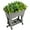 Gray, variant on EarthBox Elevated Raised Garden Bed with Legs and Wheels, Self-Watering Planter Box with Premium Plant Food - Sage