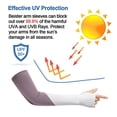 thumbnail image 2 of Protección solar para hombres y mujeres, manga de compresión para brazo, funda para tatuaje, funda para brazo de protección de refrigeración para deportes al aire libre, 2 of 6