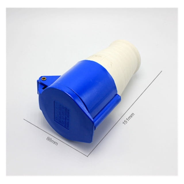 RV Camper 32A White External Flush Hook Up Waterproof Socket For Caravan Motorhome ,RV Tool
