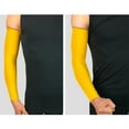 thumbnail image 4 of Yesbay Arm Sleeves Protective Anti-UV Unisex Arm Wrap Guard Sleeve for Outdoor,Yellow XXL, 4 of 8