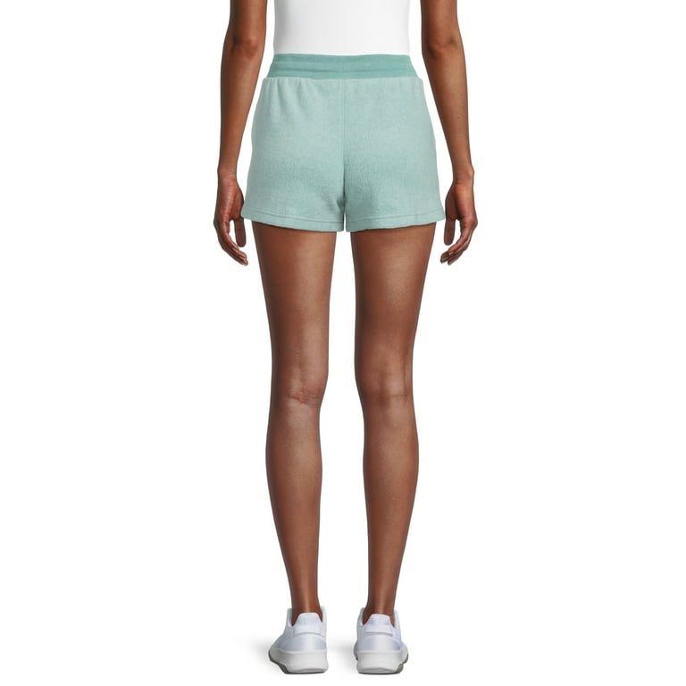 Avia Women s Reverse Fleece Shorts Walmart