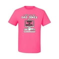 thumbnail image 2 of Wild Bobby, I Keep All My Dad Jokes in A Dad Base, Funny Father's Day Tee Father's Day Men Graphic Tee, Neon Pink, 5X-Large, 2 of 3