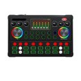 thumbnail image 1 of Professional  Mixer Live Sound Card DJ Controller Equipment For Live Streaming Podcast Game Singing Record ,Smart Fader, 1 of 8