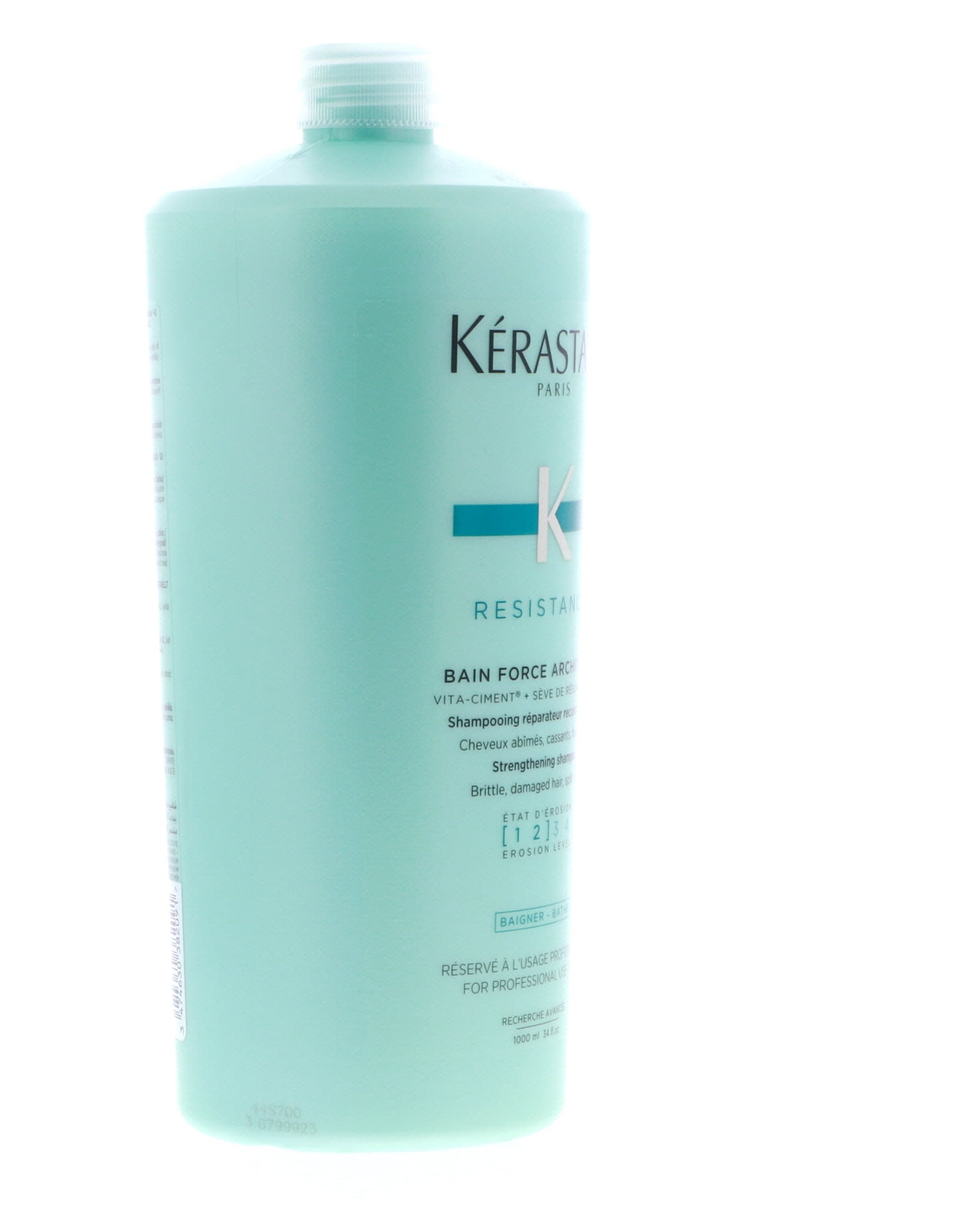 Kerastase Resistance Bain Force Architecte Shampoo, 34 Fluid Ounce