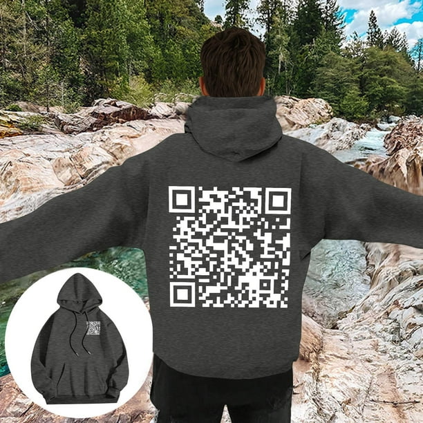 Sudadera con capucha para hombre, informal, a la moda, con estampado, de manga larga, con bolsillo, de poliéster
