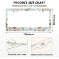 thumbnail image 3 of Coolnut Flowers Pattern 2 Holes Car License Plate Frames 2PCS, Car License Plate Holder with Screw Caps Cover Set Automotive Exterior Parts Decoration for US Vehicles, 3 of 7