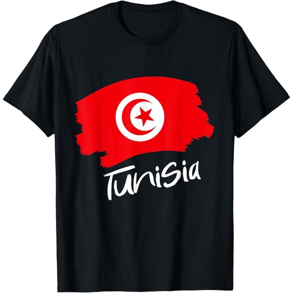 men and women can wear,Tunisian Flag Tunisia T-Shirt