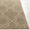 thumbnail image 3 of Livabliss Alfresco Trellis Outdoor Area Rug, Camel/Cream ,8'10" Round, 3 of 5