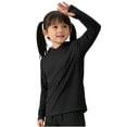 thumbnail image 5 of OGLCCG Teens Boys UPF 50+ Rash Guard Hoodie Kids UV Sun Protection Long Sleeve Shirt for Fishing Outdoor Beach Camping Shirts 5-15 Years, 5 of 5