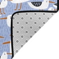 thumbnail image 4 of Area Rugs For Living Room Decor - seagulls blue Soft Anti Slip Throw Washable Rugs 5x7 For Bedroom, Indoor Carpet For Bedroom Living Room 80x58In, 4 of 7