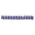 thumbnail image 2 of Cateissary 100 piezas de Rondelles de diamantes de imitación hechos a mano cuentas espaciadoras suministros de joyería cristal multicolor Artesanía Azul oscuro 8MM100 Piezas, 2 of 6