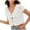 White, variant on ATENAR Shirts for Women Lightweight Loose Womens Shirts Summer Croped Tee Dark Blue M