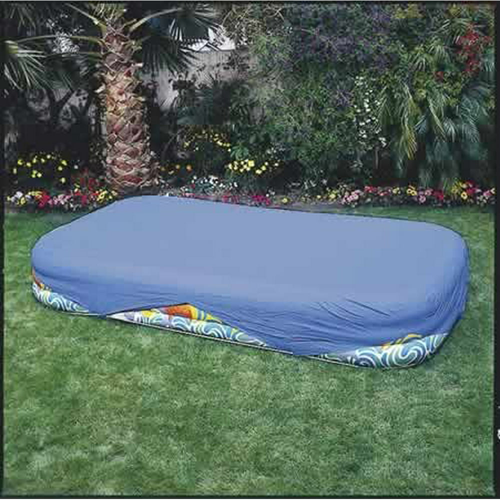 Intex Rectangular Pool Cover for 103 in. x 69 in. or 120 in. x 72 in. Pools