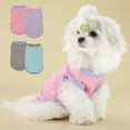 thumbnail image 2 of Camisetas protectoras solares para perros, camisetas elásticas suaves de secado rápido para perros, camisetas sin mangas, ropa para perros pequeños, 2 of 5