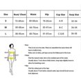 thumbnail image 5 of Sexy Bikini Pleated Bandeau Swimsuit Female Swimwear Women Mini Thong Bikini Set Swimming BeachwearM, 5 of 5