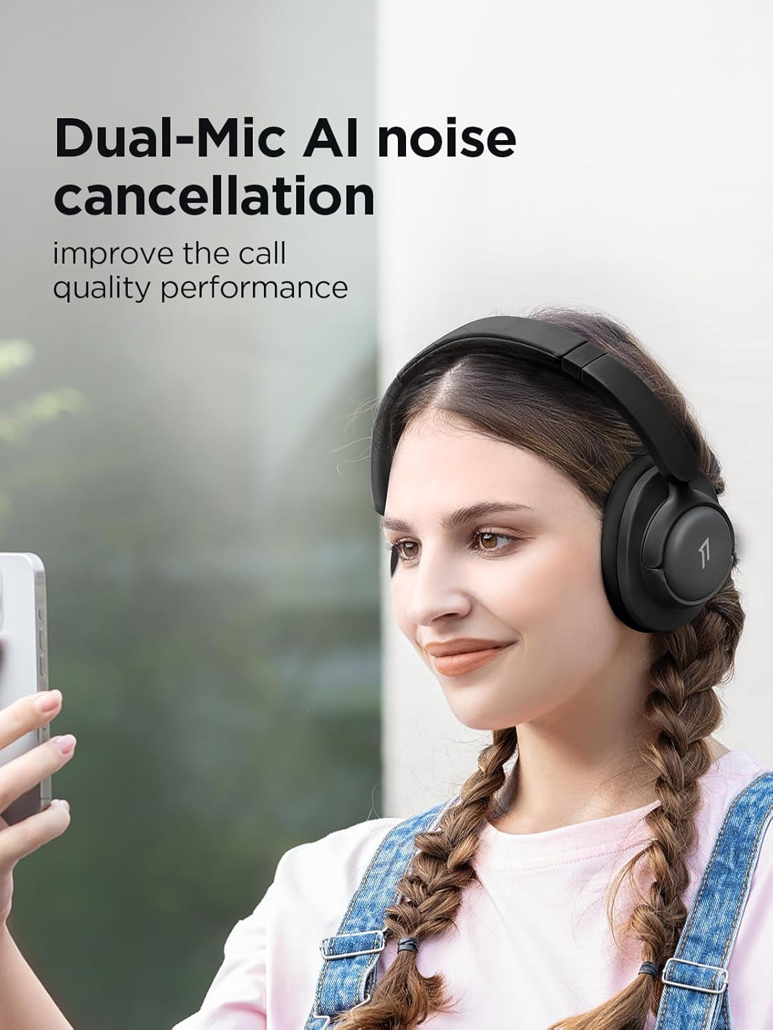 1MORE Sonoflow HQ31 Wireless Headphones with ANC, Hi-Res Audio, 90H Battery, Black