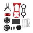 thumbnail image 2 of Soporte de extensión de para montaje en bicicleta de aleación de aluminio rojo Sunnimix Soporte para manillar de bicicleta, 2 of 8