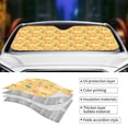 thumbnail image 4 of Kdxio Flowe Chicken Print Front Windshield Sun Shade,Folding Auto Sunshade for Car Truck SUV-, 4 of 7