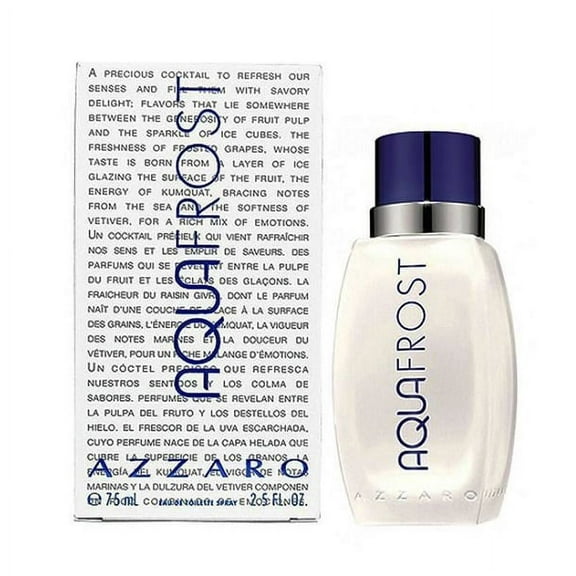 AQUA FROST * Azzaro 2.5 oz / 75 ml Eau De Toilette Men Cologne EDT Spray
