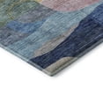 thumbnail image 3 of Addison Rugs Mayfield Premium Machine Washable Transitional Modern Blue Rectangle Rug, 5' x 7'6", 3 of 6