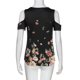 thumbnail image 5 of Blusa de verano para mujer, camiseta informal, camisetas de manga corta con cuello en V y hombros fríos bonitos Pompotops hkajfhjk464129, 5 of 5