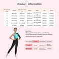 thumbnail image 7 of YiZYiF Girls Ballet Gymnastics Leotard Bodysuit Full Body Dance Unitard Athletic Tumbling Jumpsuit Black 16, 7 of 7