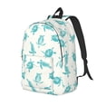 thumbnail image 1 of Balery Turtle Mochila Clásica Impresa Básica para Viaje, Mochila Escolar Resistente al Agua, Mochila de Lona con Correas Ajustables-Small, 1 of 5