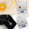 thumbnail image 4 of Digital Kitchen Scale  Stainless Steel Food Scale Accurate Digital Weight 2 Trays  6 Units  Auto Off  Food Weight Scale, 4 of 8