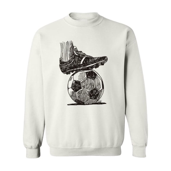 Soccer Ball Sweatshirt Men -Image by Shutterstock, Male 3X-Large