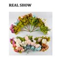 thumbnail image 2 of Inteprter Flores falsas realistas Amplia aplicación y elegante apariencia realista Flor de peonías artificiales Flores artificiales champán, 2 of 6