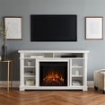 thumbnail image 2 of Belford Electric Fireplace in White by Real Flame, 2 of 11
