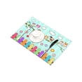 thumbnail image 3 of MKHERT Cute Cartoon Owls On Branch with Fences and Wildflowers Placemats Table Mats for Dining Room Kitchen Table Decoration 12x18 inch,Set of 4, 3 of 4