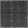 thumbnail image 1 of Ahgly Company Indoor Square Oriental Gray Traditional Area Rugs, 5' Square, 1 of 1