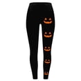 thumbnail image 4 of Stamzod Black Yoga Pants for Women Halloween Leggings High Waisted Butt Lifting Leggings Tummy Control Soft, 4 of 5