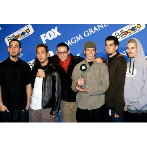 Linkin Park At The Billboard Awards, Las Vegas, Nv, 11292001, By Robert Hepler. Celebrity (20 x 16)