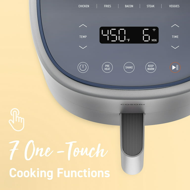 COSORI Smart Air Fryer, Lite 4-Quart Compact 7-in-1 Oven, Preheat