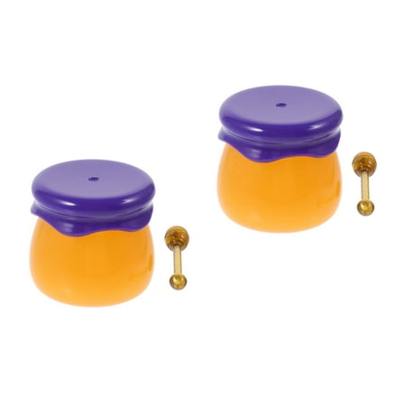 2 Pieces Special Cotton Swabs Empty Lip Mask Bottles Travel Baby